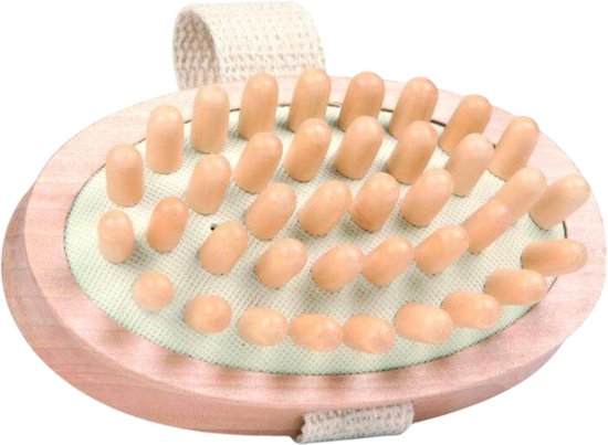 Najel cellulitis massageborstel - droog en nat gebruik