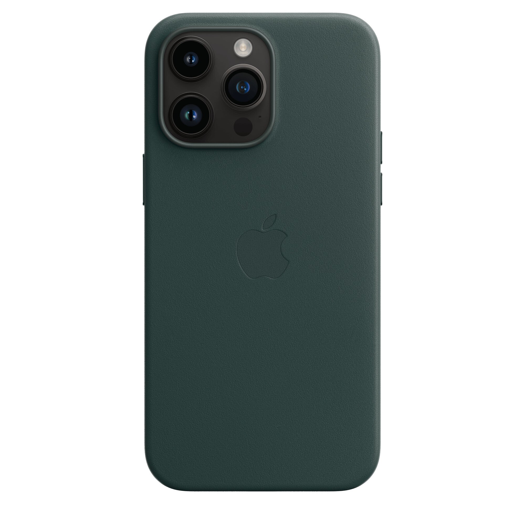 Apple iPhone 14 Pro Max Leather Case met MagSafe - Bosgroen