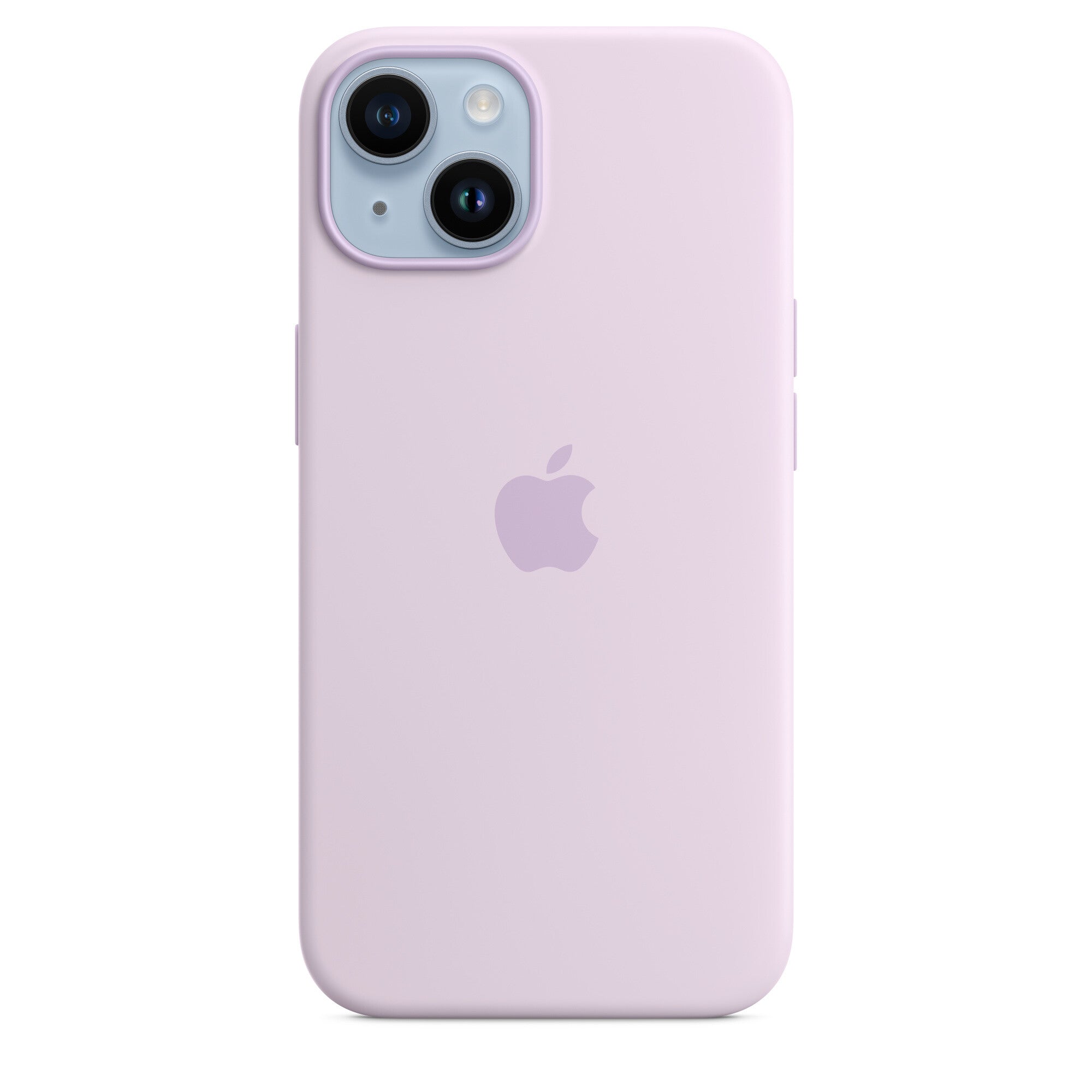 Apple iPhone 14 Silicone Case met MagSafe - Lila