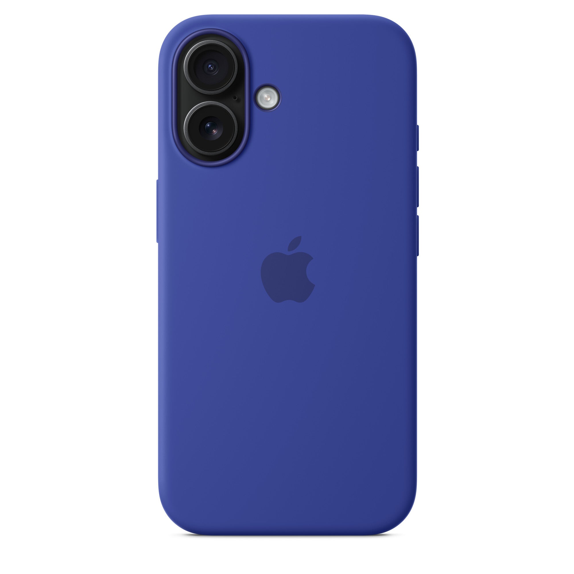 Apple iPhone 16 Silicone Case met MagSafe - Storm Blue