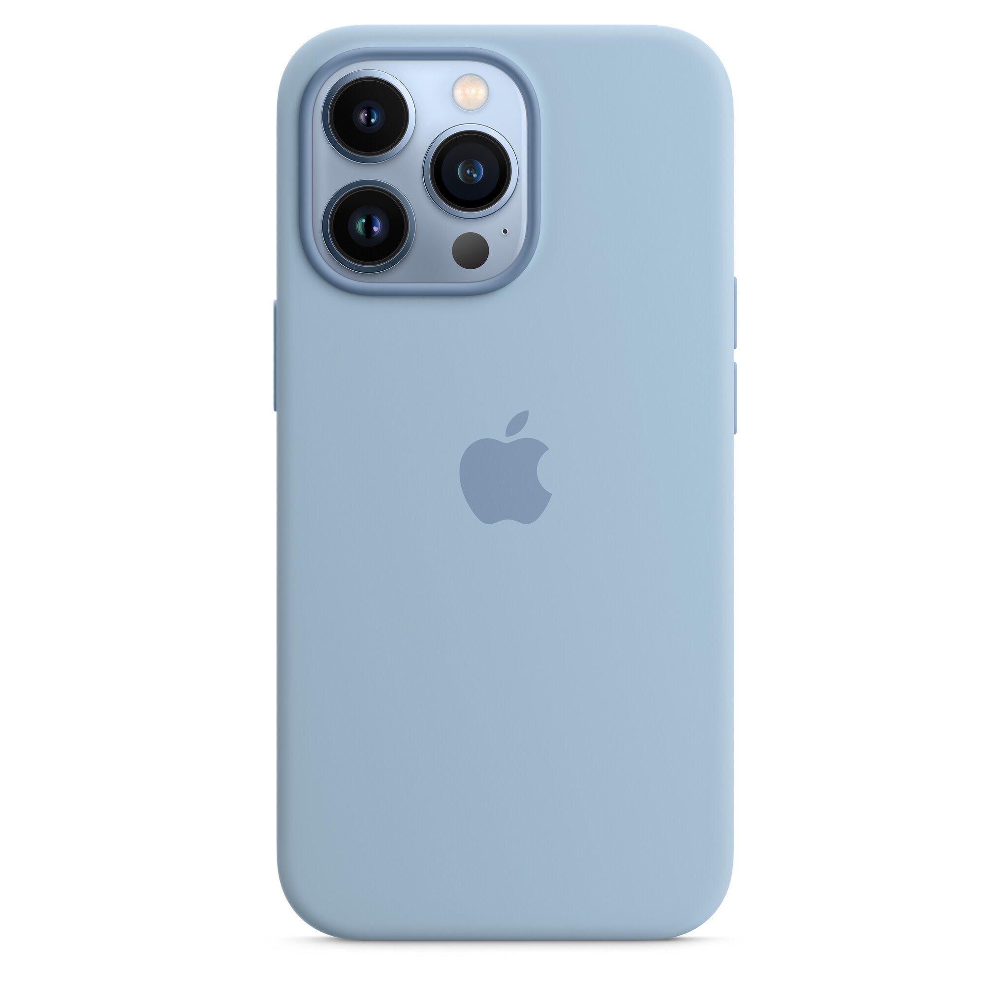 Apple iPhone 13 Pro Silicone Case met MagSafe - Blue Fog