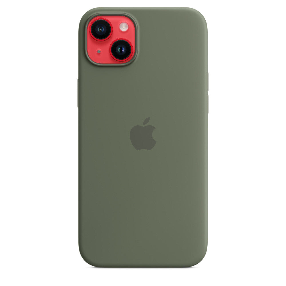 Apple iPhone 14 Plus Silicone Case met MagSafe - Groen