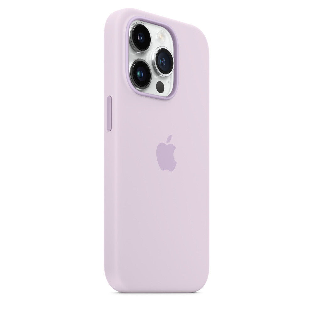 Apple iPhone 14 Pro Silicone Case met MagSafe - Lila