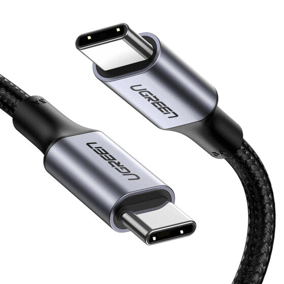 UGREEN USB-C naar USB-C Laadkabel - 2 meter - Zwart - 70429