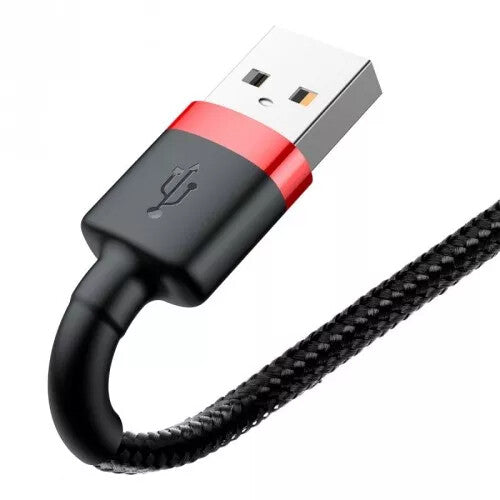 Baseus USB naar Lightning Kabel - 0.5 meter - Zwart