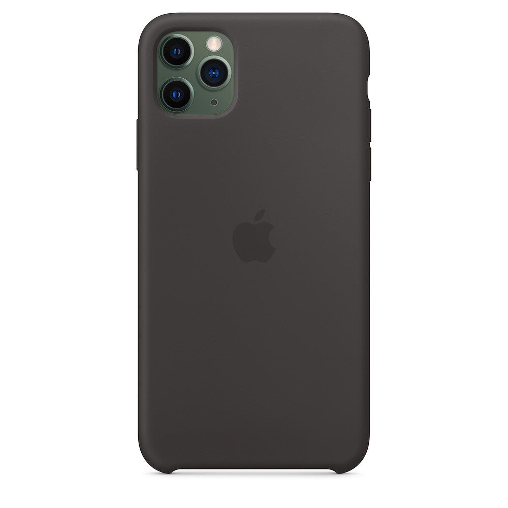 Apple iPhone 11 Pro Max Silicone Case - Zwart