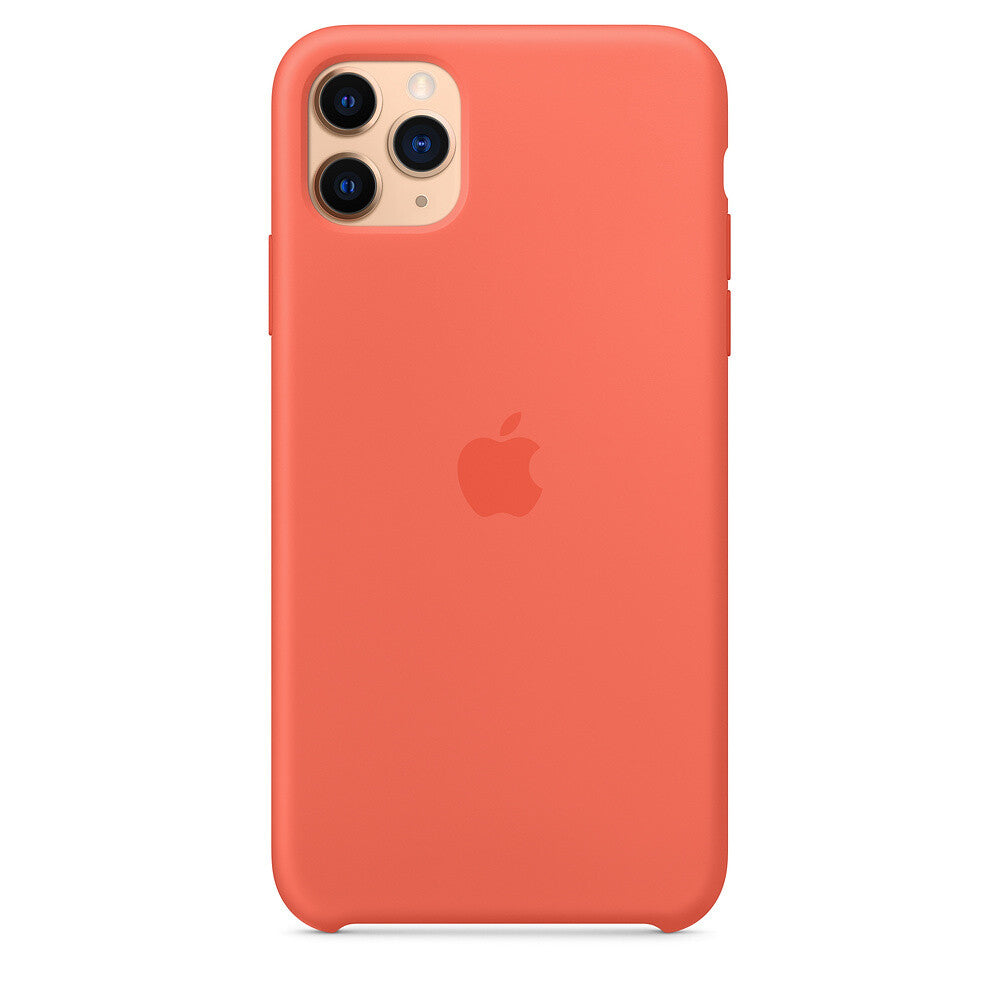 Apple iPhone 11 Pro Max Silicone Case - Clementine