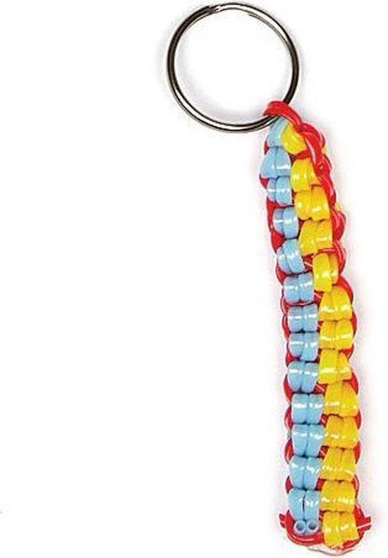 Scoubidou touwtjes - 100 stuks assorti - 1 m