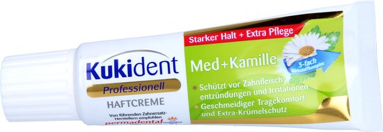 Kukident kleefpasta - professional mint & kamille - 40 gram