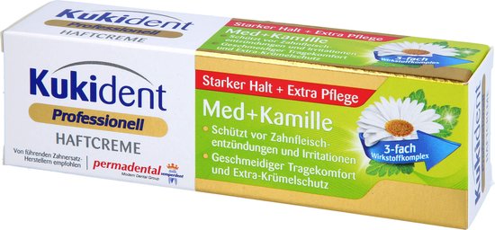 Kukident kleefpasta - professional mint & kamille - 40 gram