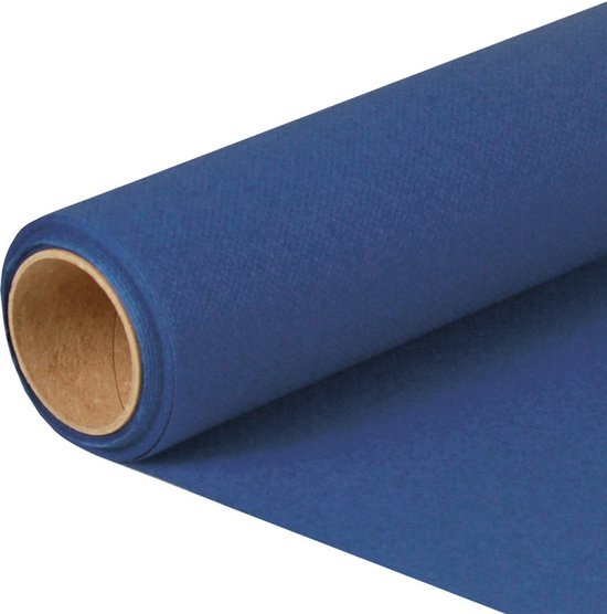 Tafelloper - papier - 500×40 cm - Blauw