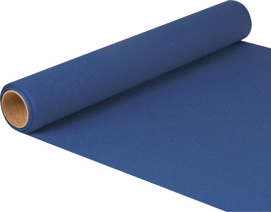Tafelloper - papier - 500×40 cm - Blauw