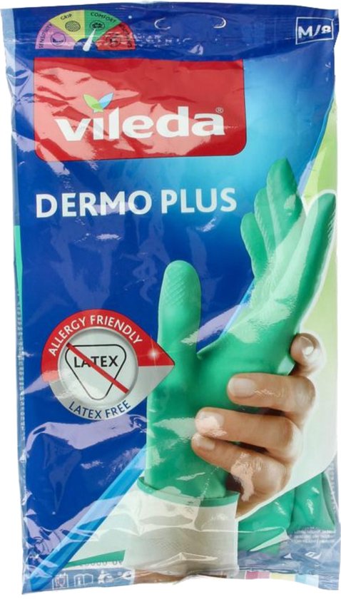 Vileda Dermo Plus handschoenen - nitril - hypoallergeen - maat medium