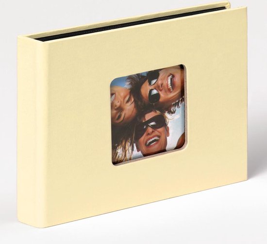 Walther Fun fotoalbum - insteek 36 foto's 10×15 cm - Crème
