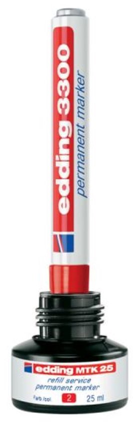 Edding 3300 permanent marker - set van 10 kleuren - beitelpunt 1-5 mm - water- & wrijfvast