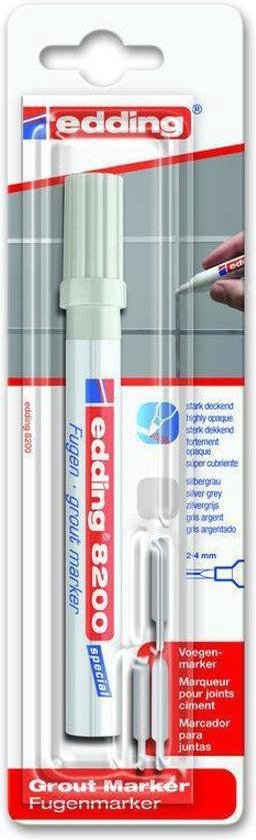 Edding 8200 voegenstift - 2-4 mm - Grijs
