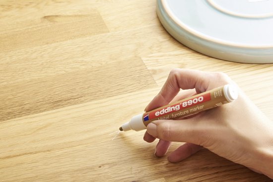 Edding 8900 meubelstift - reparatie - 1,5-2 mm - Eikenhout licht