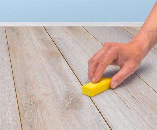 Edding 8902 reparatiewas - houtvloeren - kleine krassen & butsen - Wit