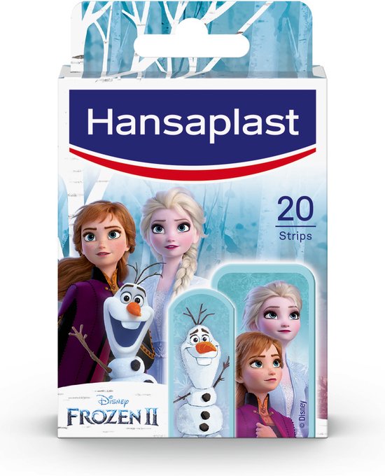 Hansaplast Kids pleisters - Frozen - wondverzorging kinderen - 20 stuks