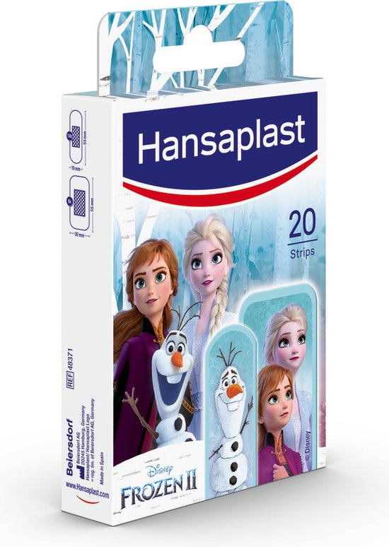Hansaplast Kids pleisters - Frozen - wondverzorging kinderen - 20 stuks