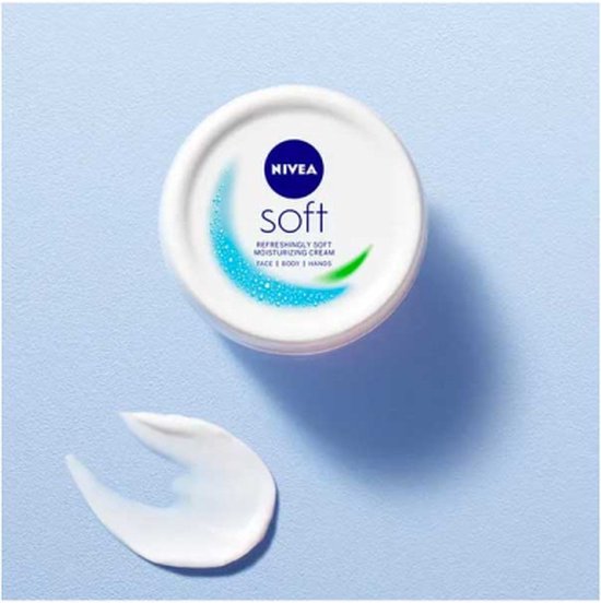 Nivea Soft intensive moisturizing cream - gezicht, lichaam en handen - 200 ml