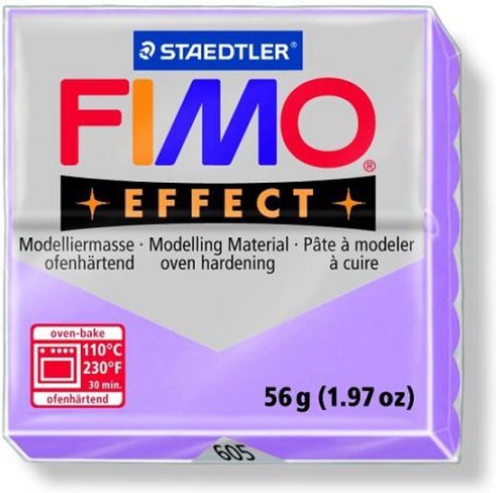 Fimo soft boetseerklei - 57 g - Lila