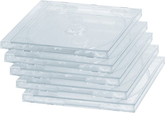 Hama CD-box - 5 stuks - Transparant