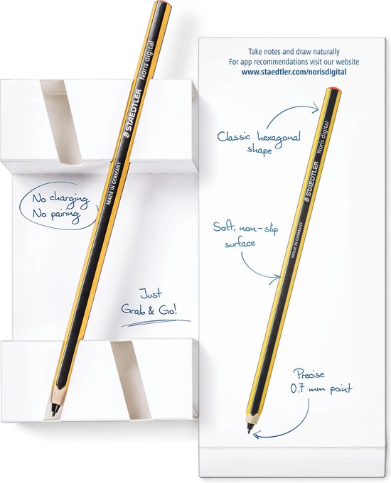 STAEDTLER Noris Digital stylus potlood - Geel/Zwart