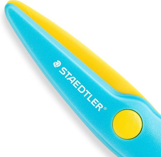 Staedtler kinderschaar - veilig plastic - lichtgewicht rechtshandig - 10 cm