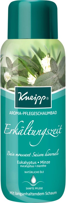 Kneipp badschuim - verkoudheid - Eucalyptus-Munt - 400 ml