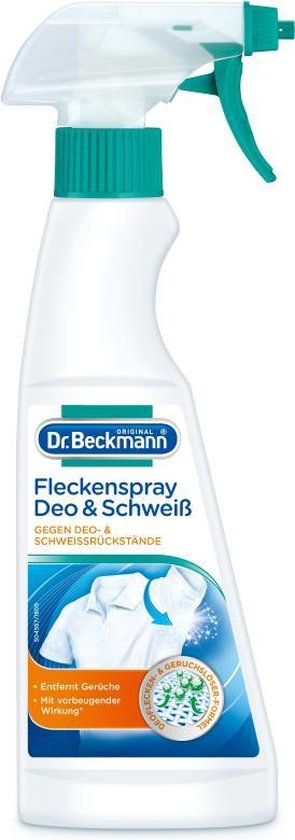 Dr. Beckmann vlekkenverwijderaar spray - tegen zweetvlekken - 250 ml