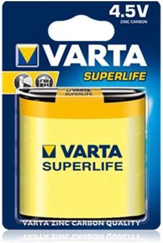 Varta batterij - 4,5V 3LR12 Superlife - 1 stuk