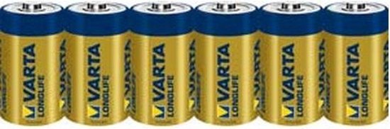 Varta Long Life batterijen - alkaline C LR14 1,5V - set van 6