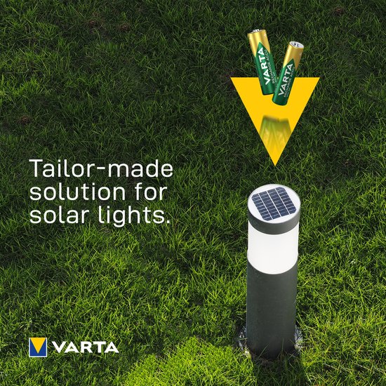 Varta Solar NH6 batterij - AA 800 mAh - oplaadbaar
