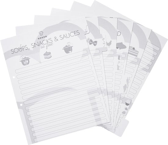 Rezeptordner receptenmap - Cooking with love - A4
