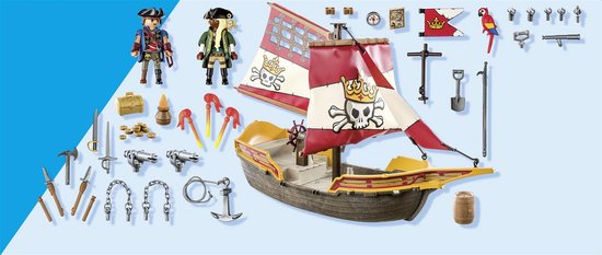 Playmobil Pirates piratenschip - 71418