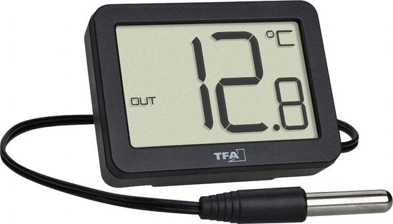 TFA Dostmann thermometer - 30.1066.01 - Zwart