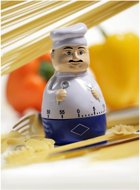 TFA keuken timer - chef vorm mechanisch 60 minuten