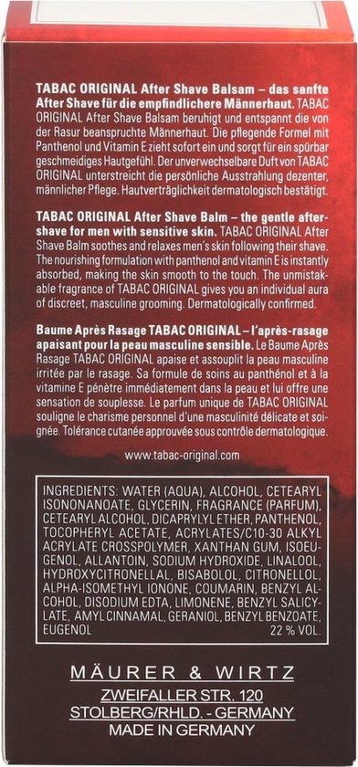 Tabac Original aftershavebalsem - for men - 75 ml
