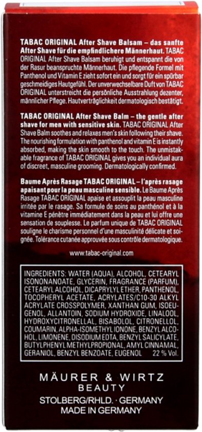 Tabac Original aftershavebalsem - for men - 75 ml