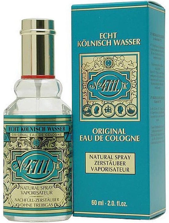 4711 eau de cologne - natural spray unisex - 60 ml