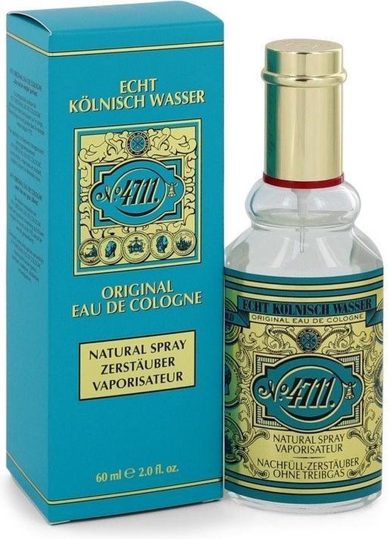 4711 eau de cologne - natural spray unisex - 60 ml
