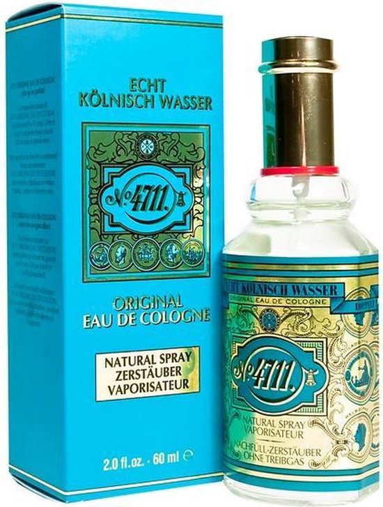 4711 eau de cologne - natural spray unisex - 60 ml