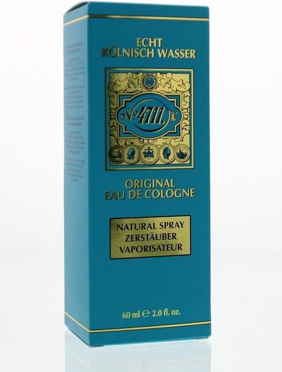 4711 eau de cologne - natural spray unisex - 60 ml