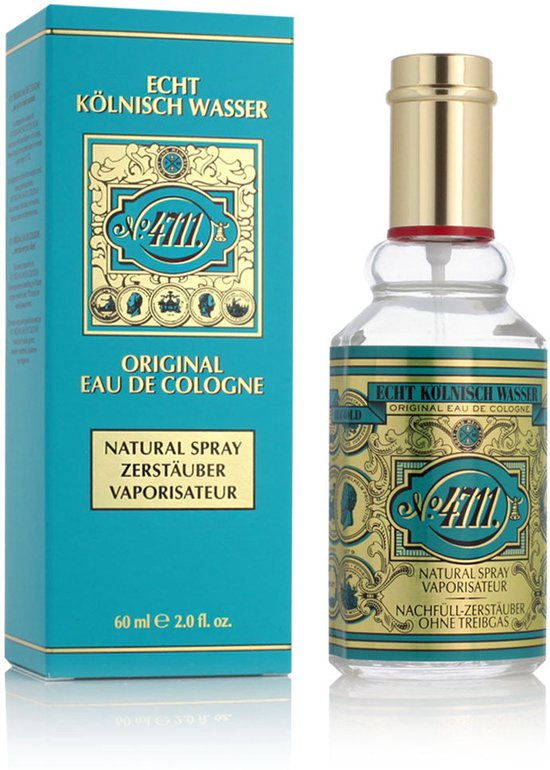 4711 eau de cologne - natural spray unisex - 60 ml