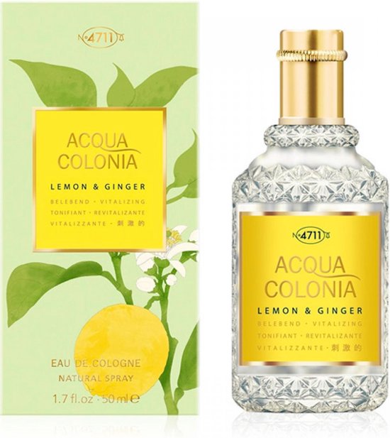 4711 Acqua Colonia eau de cologne - Lemon & Ginger - 50 ml