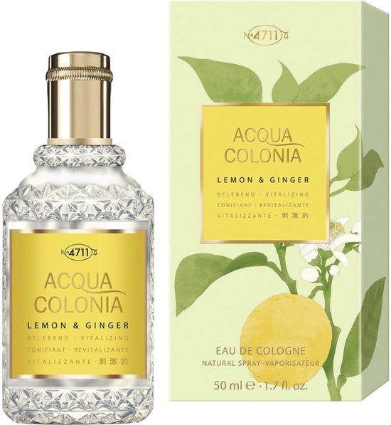 4711 Acqua Colonia eau de cologne - Lemon & Ginger - 50 ml