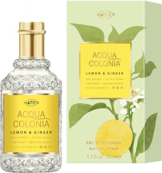 4711 Acqua Colonia eau de cologne - Lemon & Ginger - 50 ml