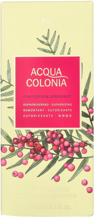 4711 Acqua Colonia eau de cologne - Pink Pepper & Grapefruit - unisex - 170 ml