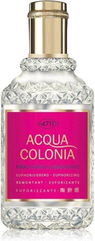 4711 Acqua Colonia eau de cologne - Pink Pepper & Grapefruit - natural spray - 50 ml